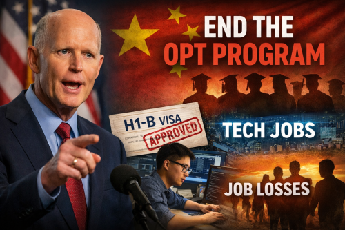 Rick Scott urges White House to scrap OPT, flags jobs and security risks