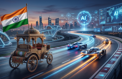 Most Indian tech professionals say India is lagging in the global AI race
