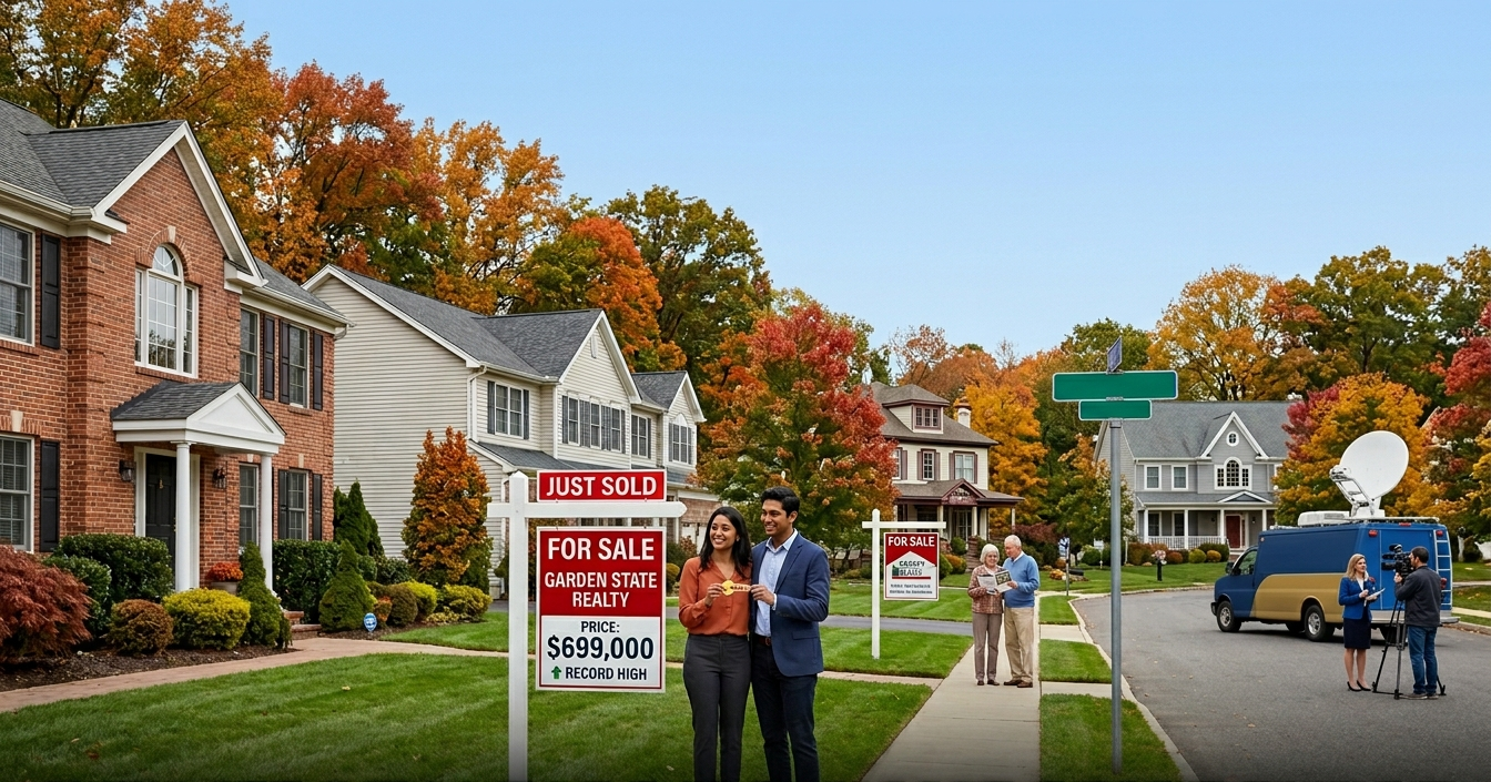 New Jersey leads housing price surge