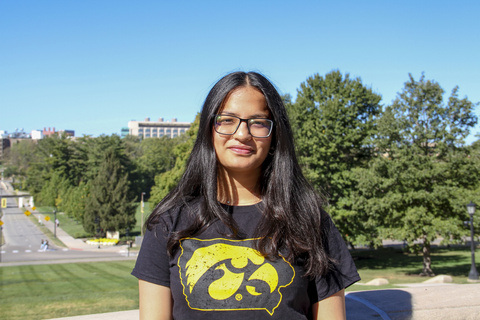 Indian student receives Iowa university leadership, academic awards