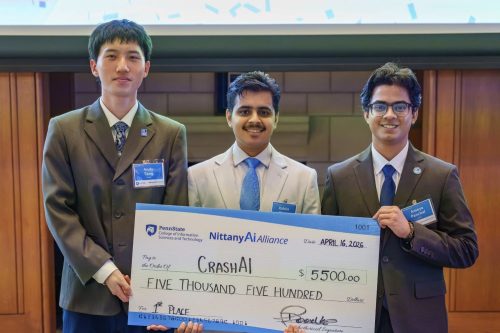 Indian American students win Nittany AI Challenge