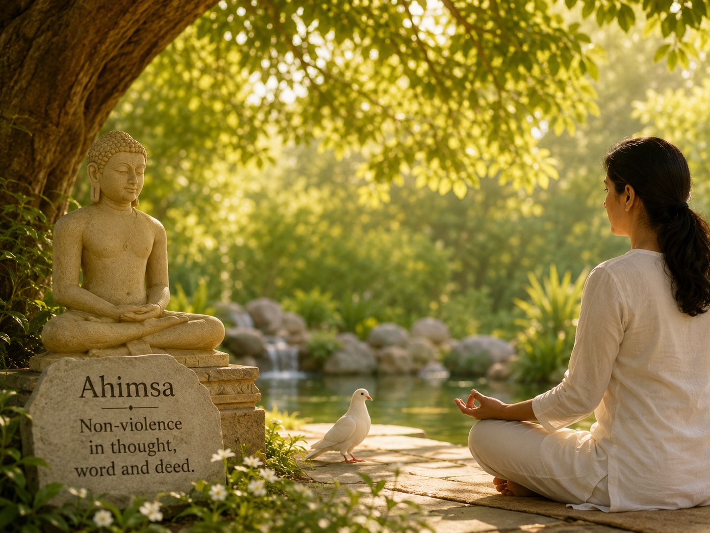 The power of ahimsa in promoting mental wellness