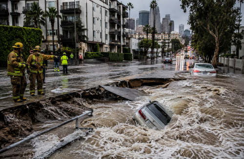 West Hollywood water main break