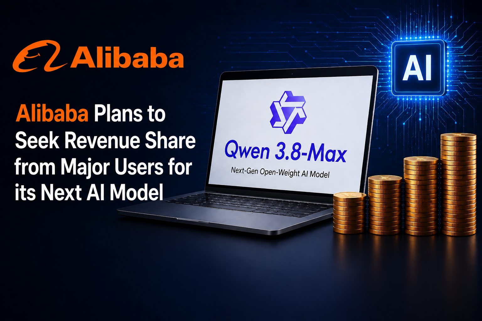 Alibaba plans revenue sharing for major users of Qwen AI model