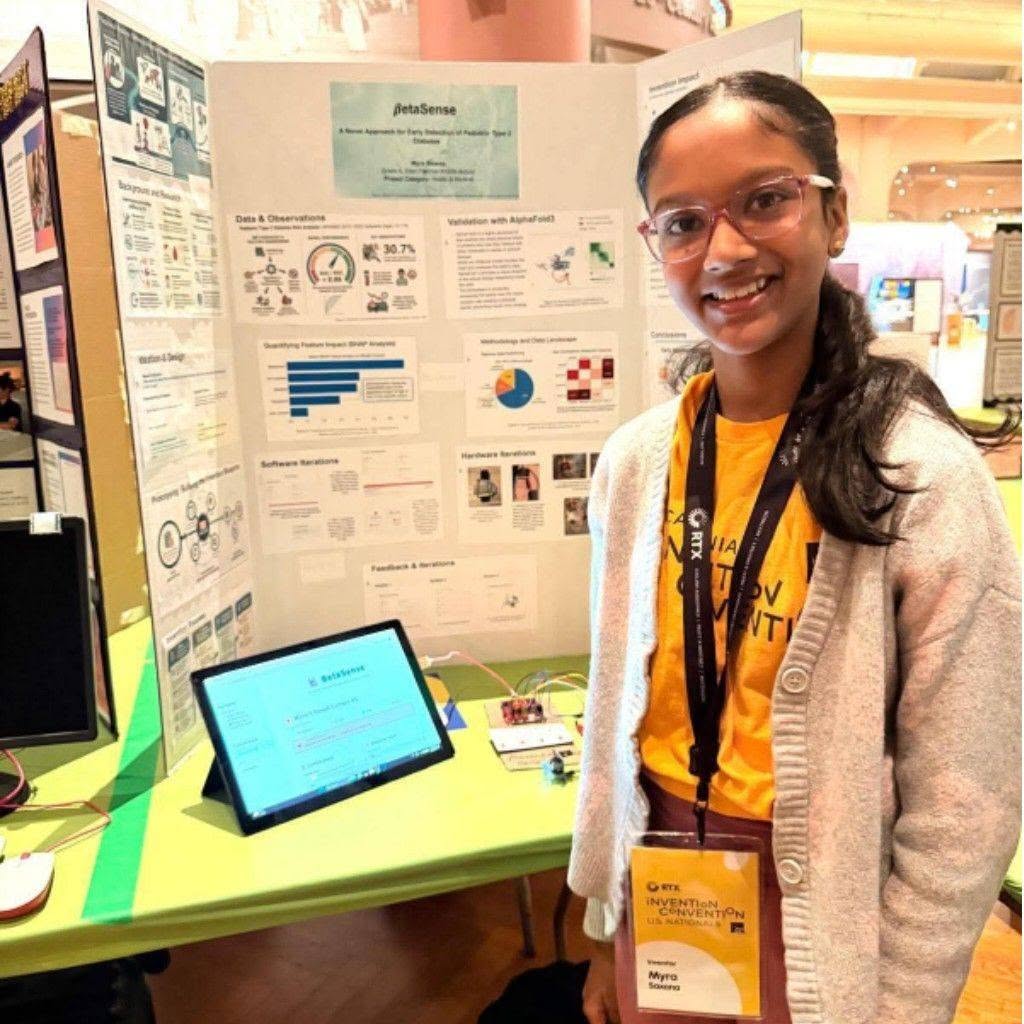 At 11, Indian-American Myra Saxena shines as Scientist, Inventor and Entrepreneur