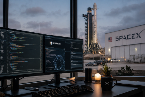 SpaceX Cursor acquisition