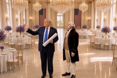 Trump grass remark