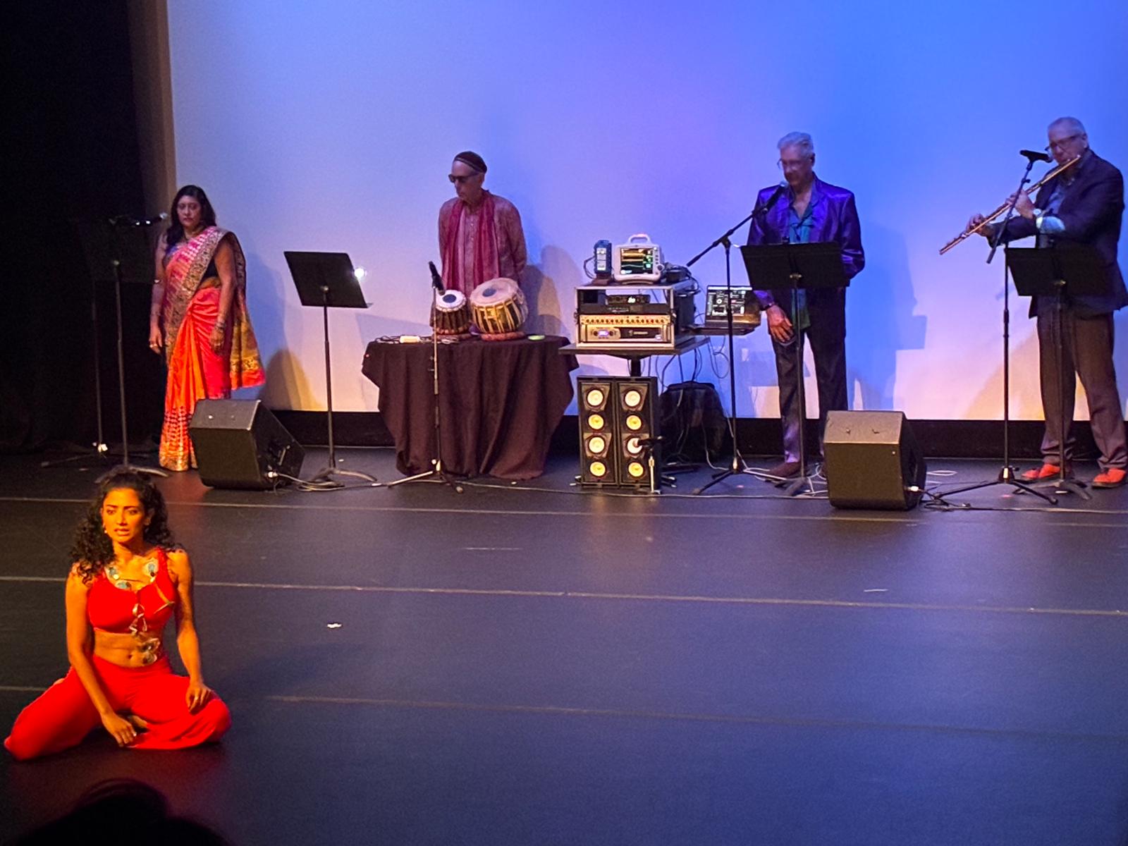 Mayuri Bhandari performing ‘HeartBeat’ at the Asia Society, in New York City. Photo: Sujeet Rajan.